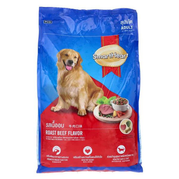 SmartHeart Dog Food Adult Roast Beef 3 KG